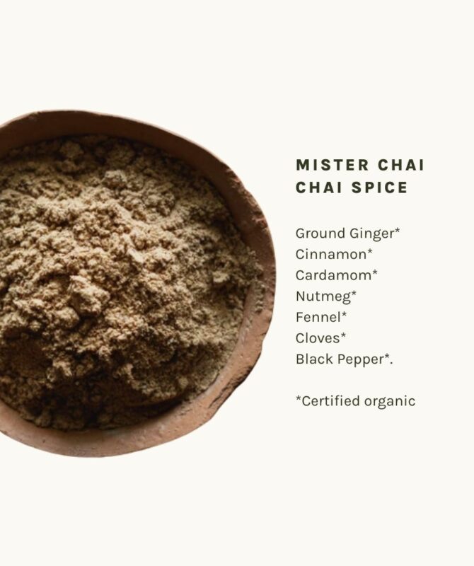 Mister Chai Spices Ingredients